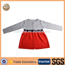 Mongolian breathable soft knitted kids cashmere sweater